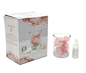 280G ROSE QUARTZ CRYSTAL OIL DIFFUSER