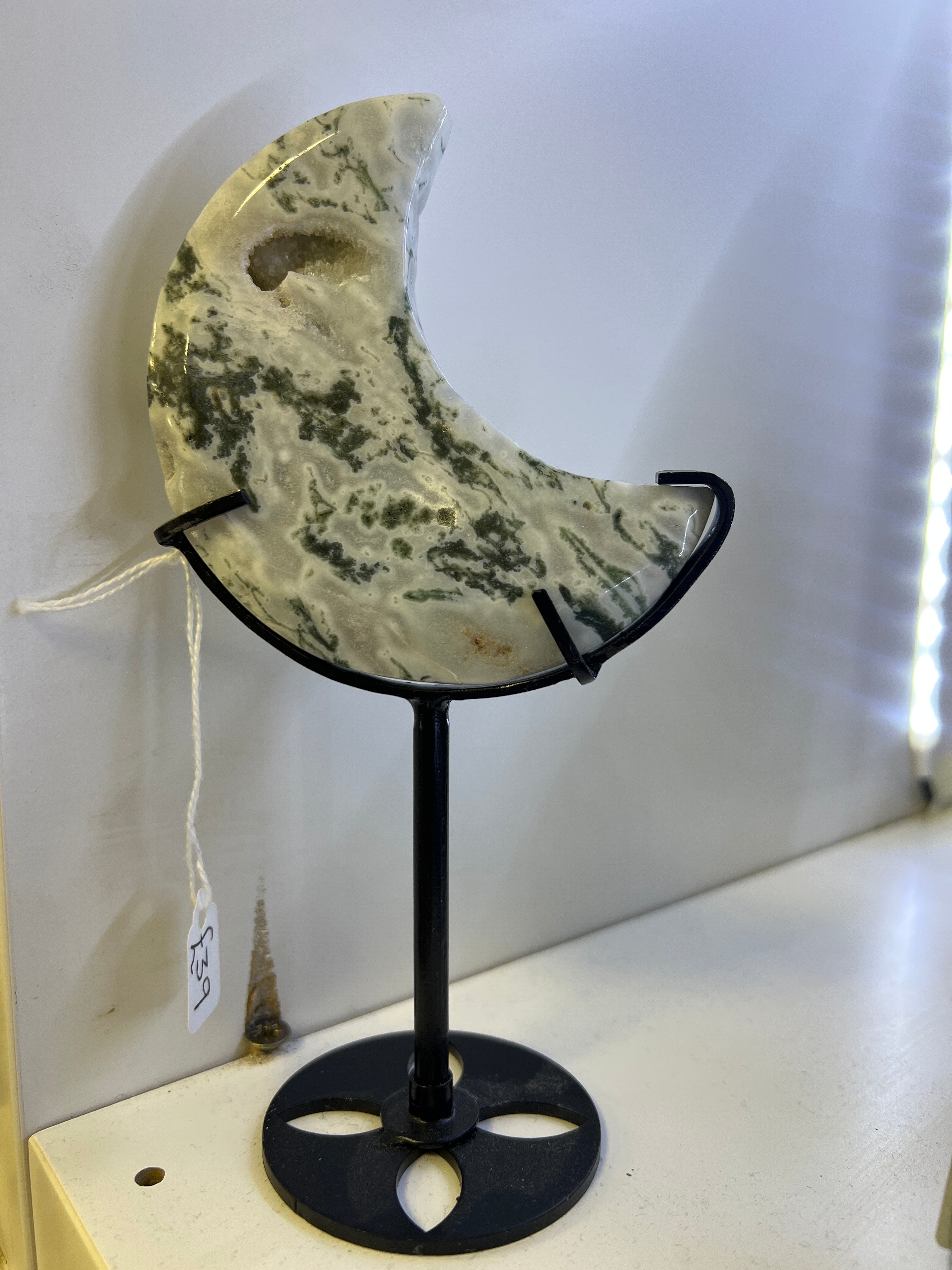 Moss Agate Moon