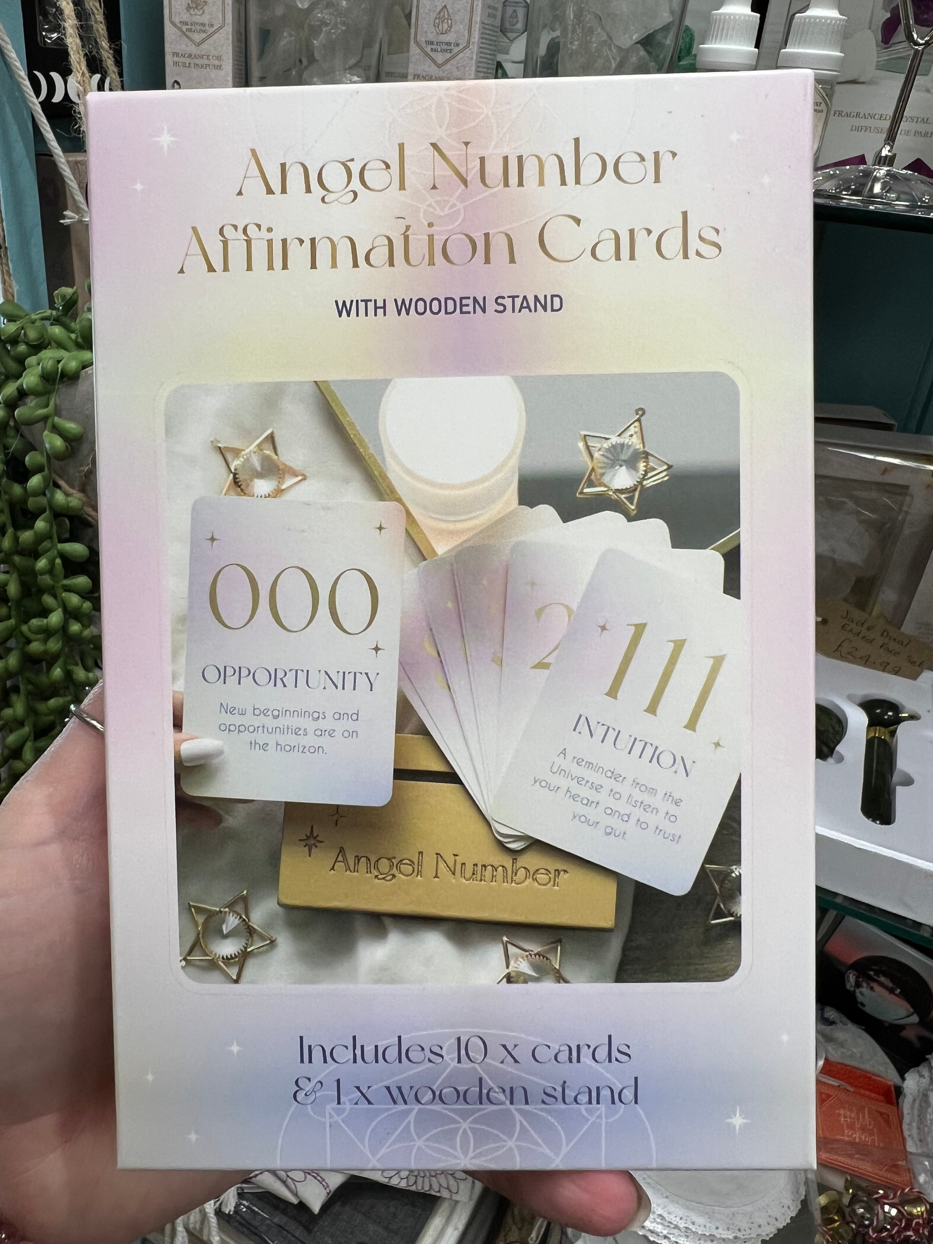 Angel Number Affirmation Cards