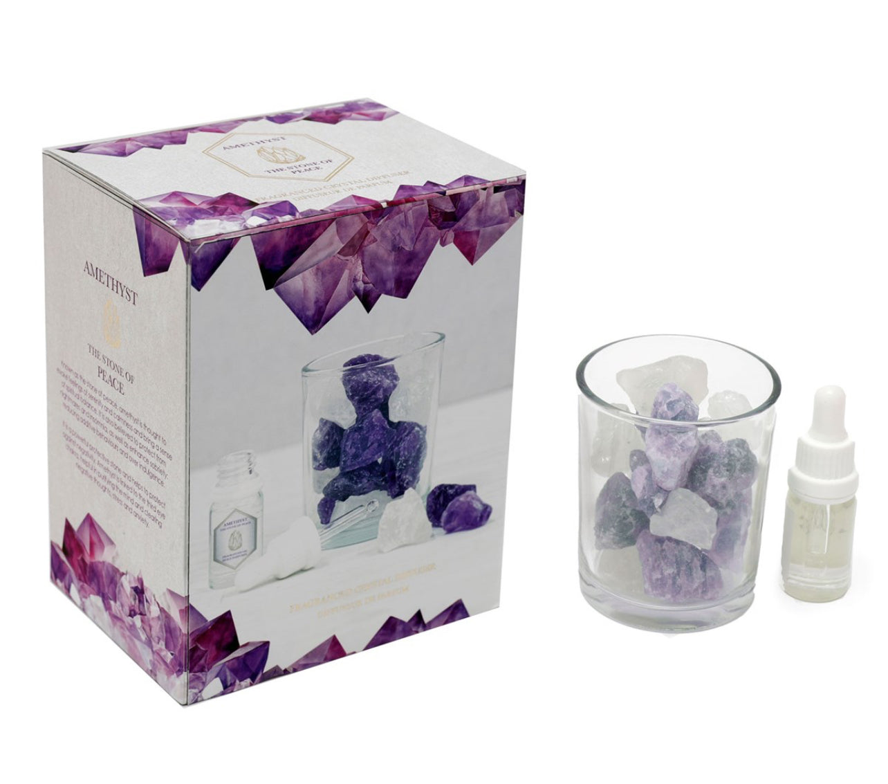 280G AMETHYST CRYSTAL OIL DIFFUSER