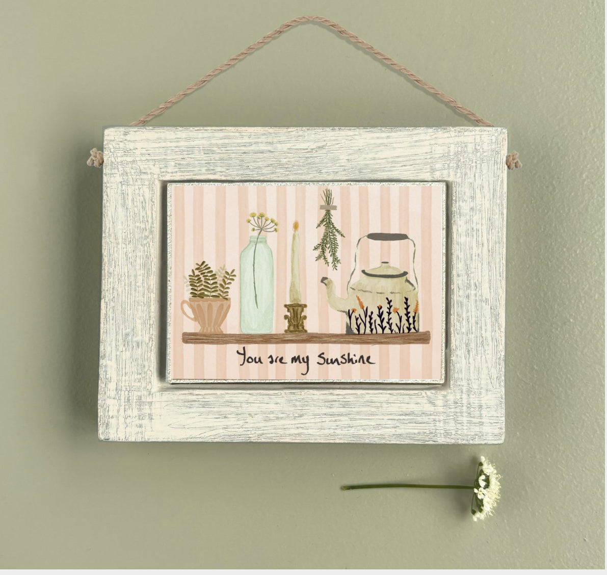 Wooden Hanging picture You are my Sunshine