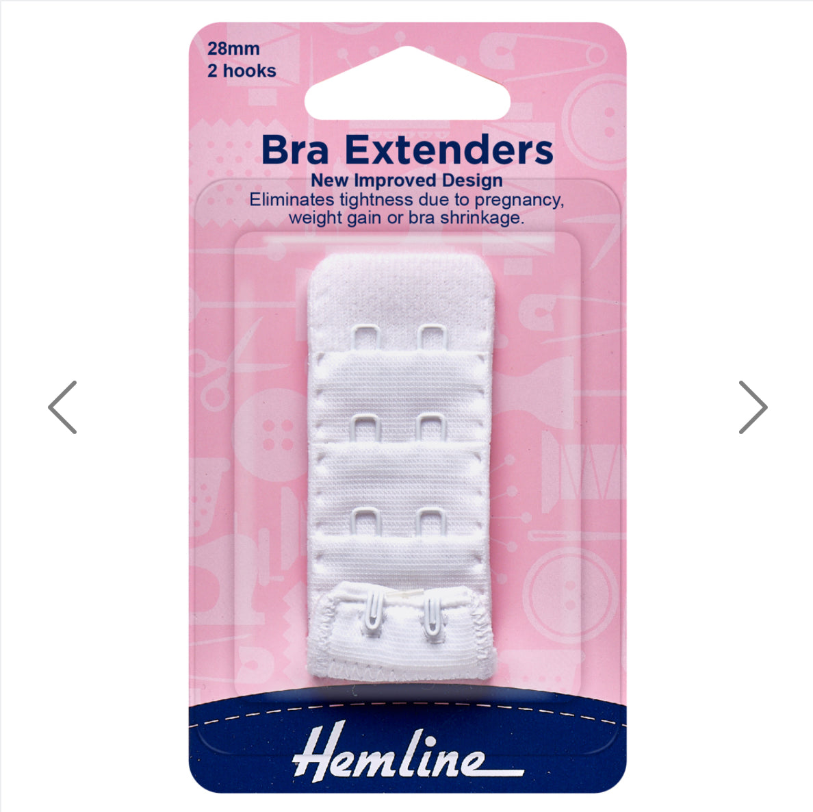 Whit Bra Back Extender 28mm