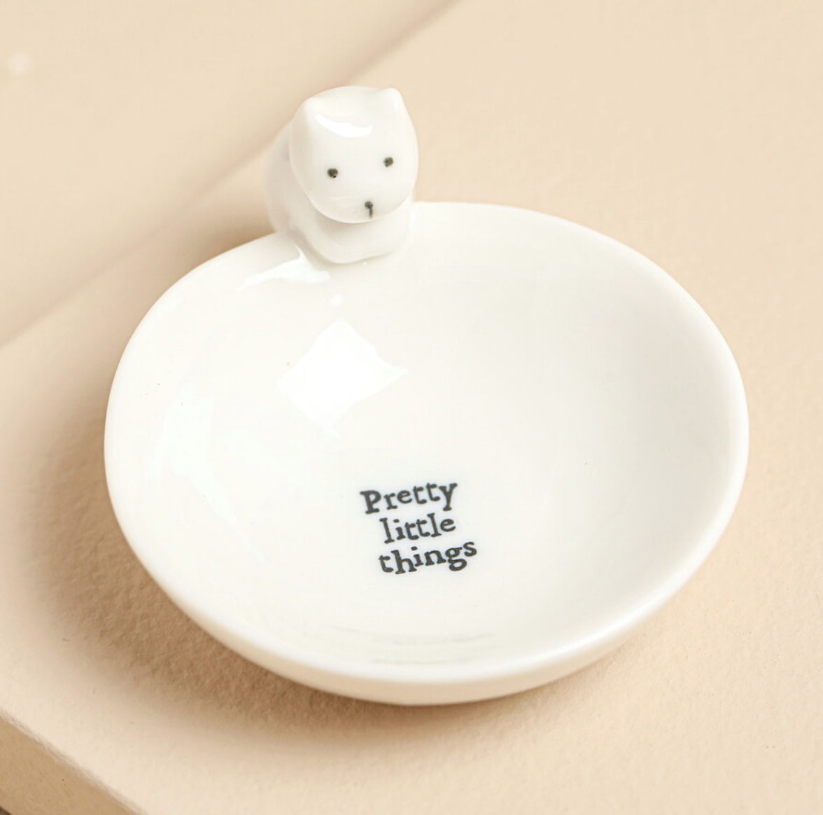 East of India Cat Pretty Little Things Bowl