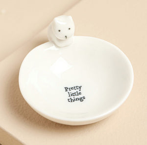 East of India Cat Pretty Little Things Bowl