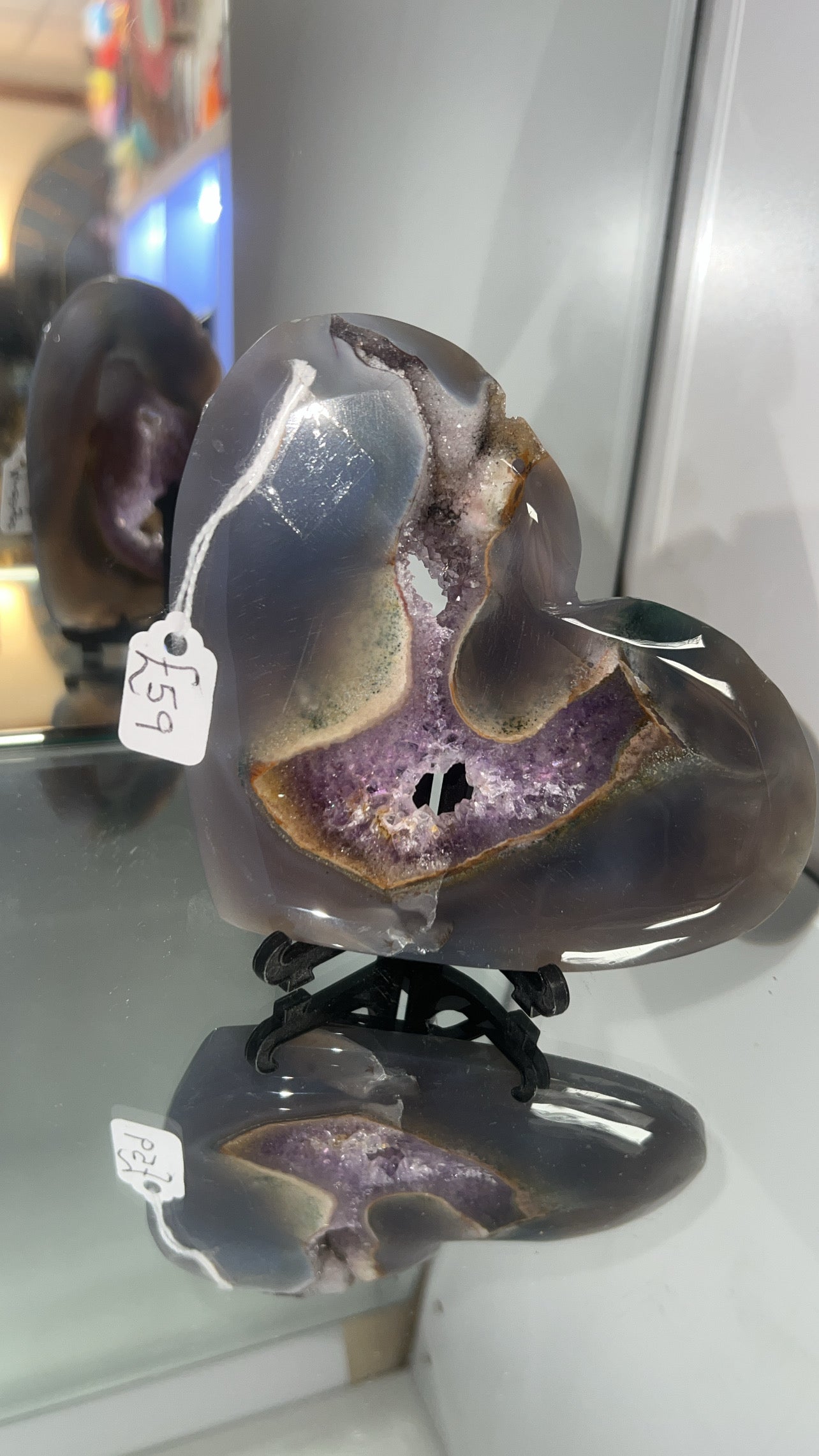 Amethyst Heart