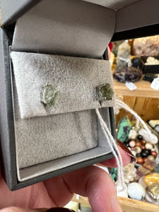 Moldavite Earrings