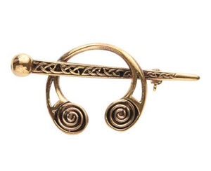 Celtic Bronze Tara Brooch