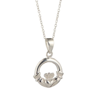 Elegant Claddagh Pendant