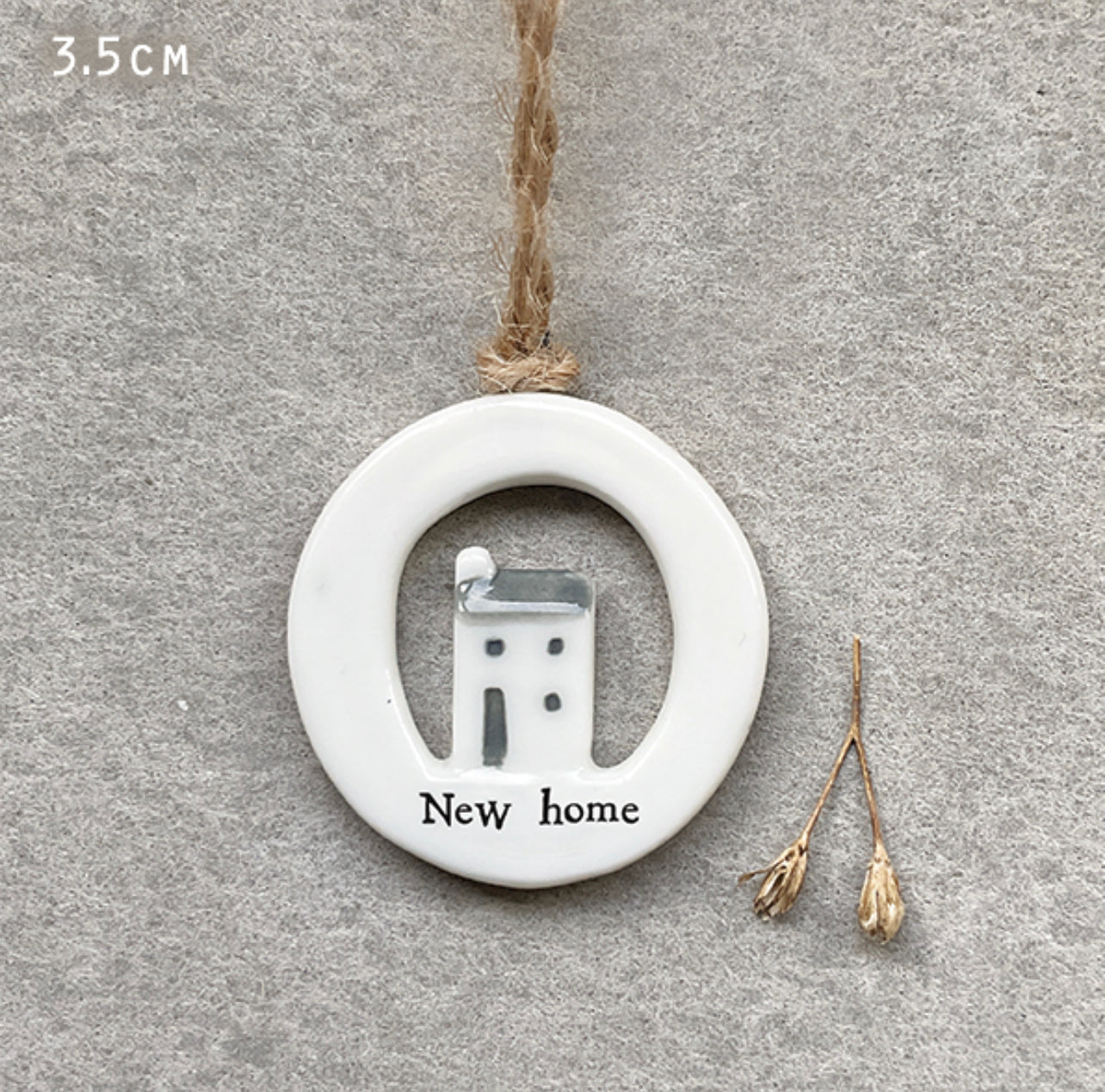 Cut out Porcelain Hanger – New Home