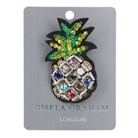 Jewelled Pineapple Brooch