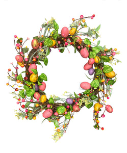 Gilded Egg Wreath 50cm