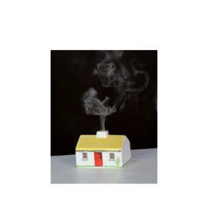 Irish Turf Peat Incense Cottage Burnet Set