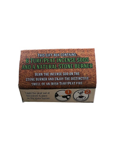 Irish Turf/Peat Incense & Burner