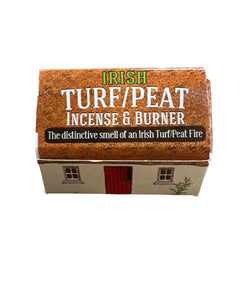 Irish Turf/Peat Incense & Burner